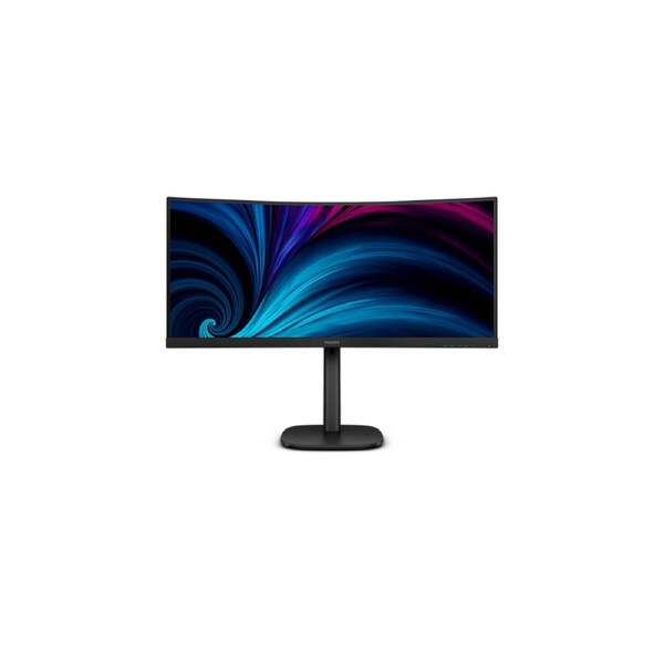 PHILIPS 34" (21:9) CURVE MONITOR WQHD VA HDMI DP USB(5) USB-C LAN KVM H/ADJ 4YR