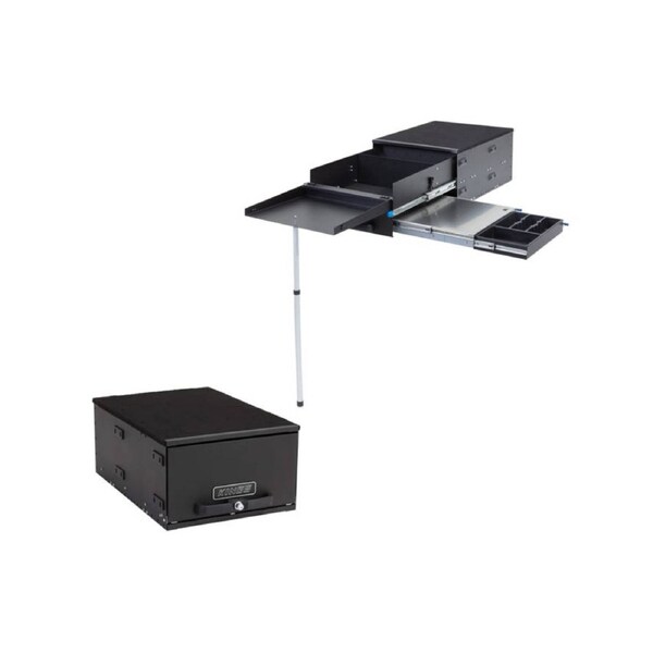 Kings 700mm Kitchen Drawer Slide Out Table + 700mm Standard Drawer