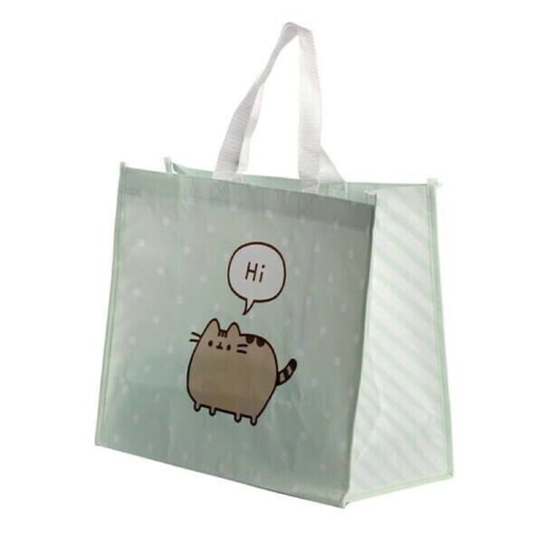 Pusheen the Cat Recycled Reusable Tote Shopping Bag