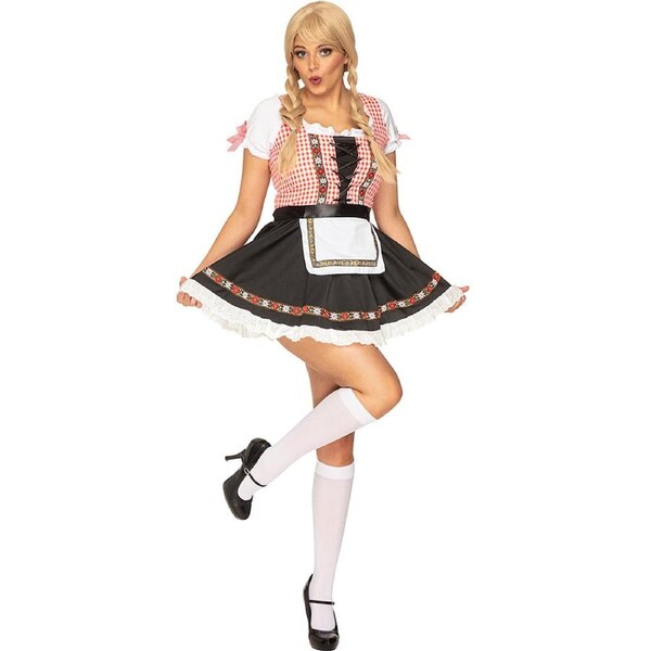 Black Forest Beauty Oktoberfest Womens Costume Large