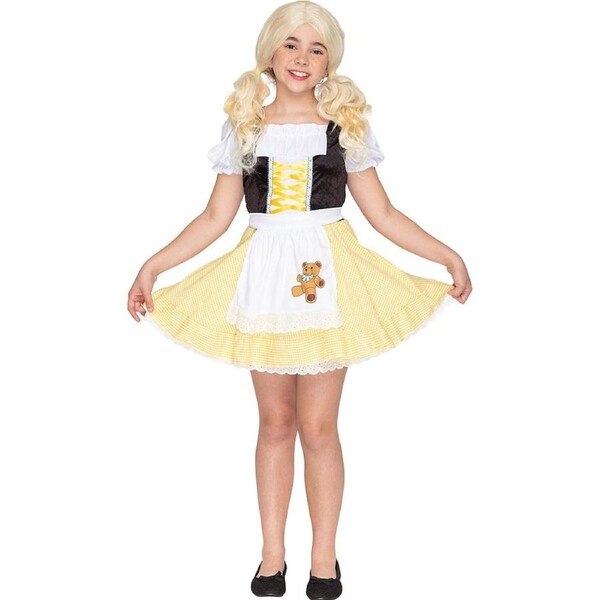 Storybook Goldilocks Deluxe Girls Costume Large
