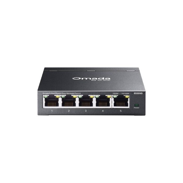 TP-LINK OMADA 5-PORT EASY MANAGED GIGABIT DESKTOP SWITCH GbE(5) 5YR