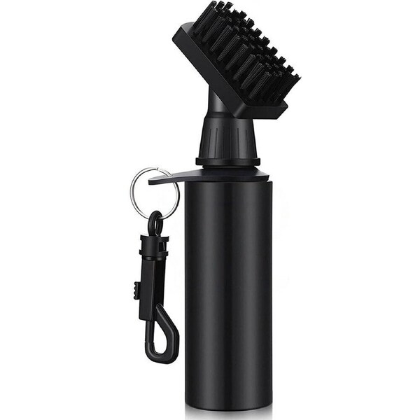 Golf Club Cleaning Brush with Water Bottle Groove Cleaner