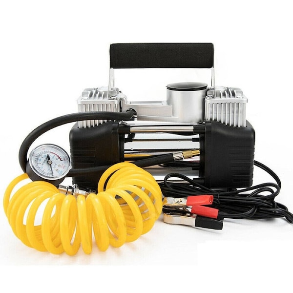 Heavy Duty Portable Air Compressor Auto Car Tire Tyre Inflator