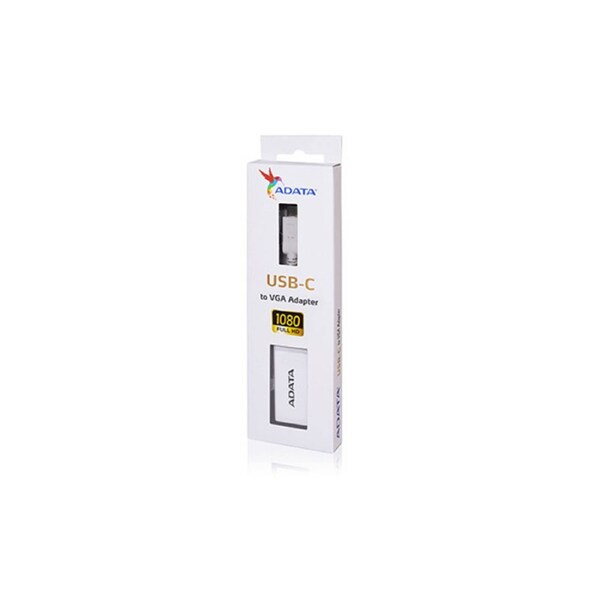 ADATA USB TYPE C to VGA ADAPTOR - ACVGAPL-ADP-CWHADATA Usb3.1 Type-C to Vga