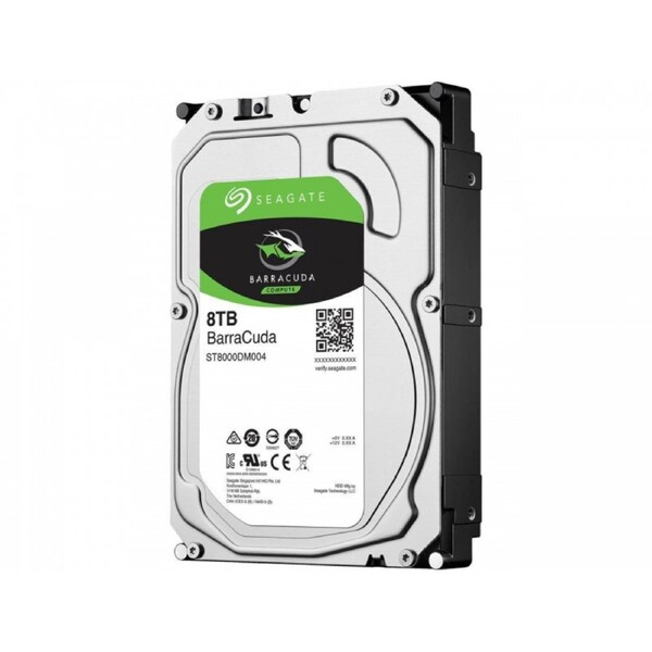 8TB SEAGATE BARRACUDA 3.5" HDD8TB/3.5"/SATA/64MB CACHE/7200RPM-2YR WARR