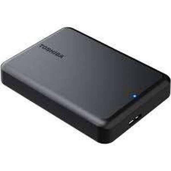 TOSHIBA 2TB CANVIO PARTNER USB-C PORTABLE EXTERNAL HARD DRIVE BLACK 3YR