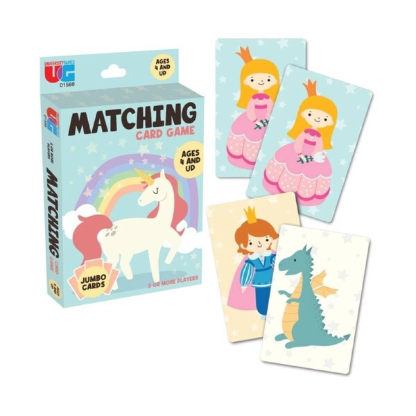 University Games Matching Memory Card Game 2+ Players Ages 4+