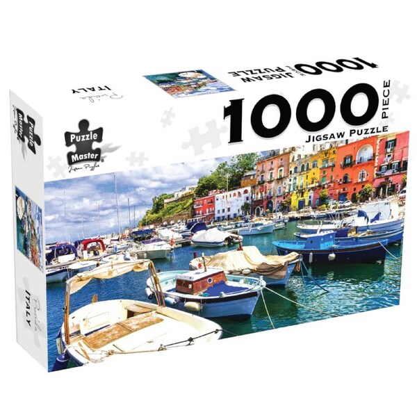 Puzzle Master Procida Italy 1000 Piece Jigsaw Puzzle