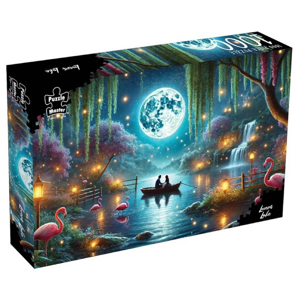 Puzzle Master Lovers Lake 1000 Piece Jigsaw Puzzle