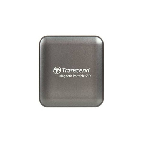 Transcend ESD420 1 TB Portable Solid State Drive - 2.5" External - Iron Grey - USB, USB Type C - 2000 MB/s Maximum Read Transfer Rate - 256-bit Encryption Standard - 5 Year Warranty