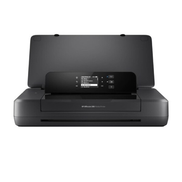 HP Officejet 200 Portable Inkjet Printer - Colour - 20 ppm Mono / 19 ppm Color - 4800 x 1200 dpi Print - Manual Duplex Print - 50 Sheets Input - Wireless LAN - 500 Pages Duty Cycle - Photo Print - USB