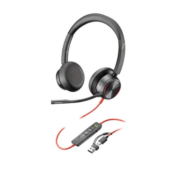 Poly BW 8225 Stereo USB-C HS +USB-C/A