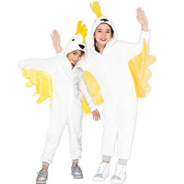 Cheeky Cockatoo Cosy Deluxe Kids Costume Small