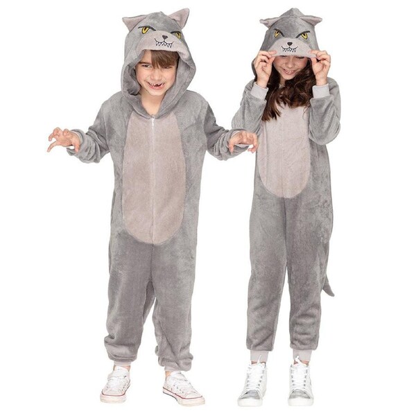 Big Bad Wolf Cosy Deluxe Kids Costume Extra Large
