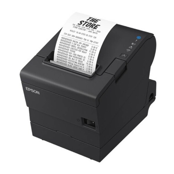 TM-T88VII-622 Desktop Direct Thermal Printer Built-in Ethernet USB Parallel PSU Included AC Cable to be purchased separately