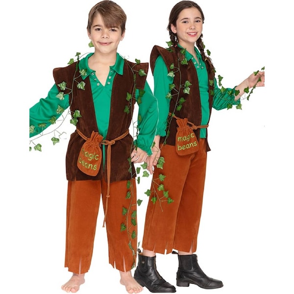 Magic Jack and the Beanstalk Deluxe Kids Costume XS