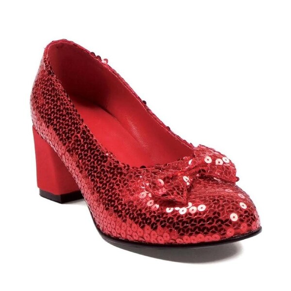 Sparkly Red Deluxe Womens Shoes 10