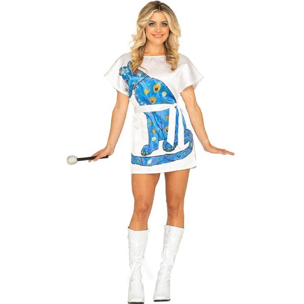 Swedish Superstar Blue Cat Womens Tunic XS