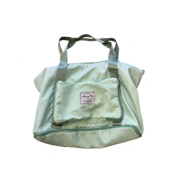 OzOffer Light Blue/ Turquoise Shoulder Bag Multiple Pockets