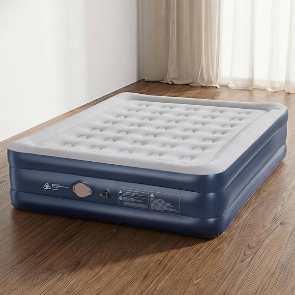 Air Mattress Queen Inflatable Bed 46cm Air bed Cube