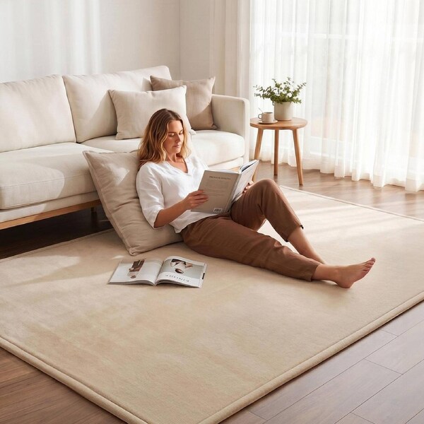 Mat Floor Mattress 3cm Thick Futon Mattresses Mellow Mat Rugs Living Room Beige