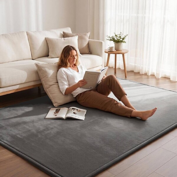 Mat Floor Mattress 3cm Thick Futon Mattresses Mellow Mat Rugs Living Room Grey