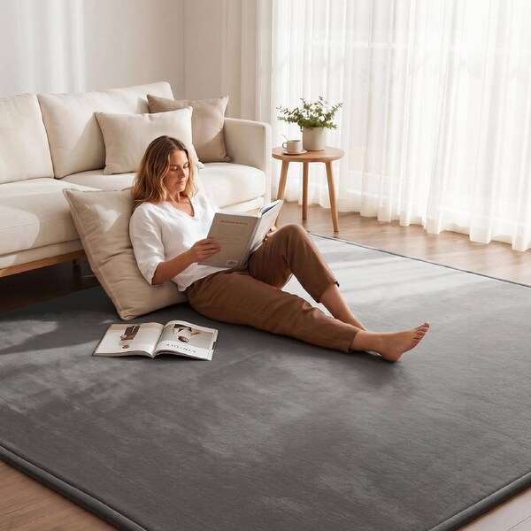Mat Floor Mattress 3cm Thick Futon Mattresses Mellow Mat Rugs Living Room Grey