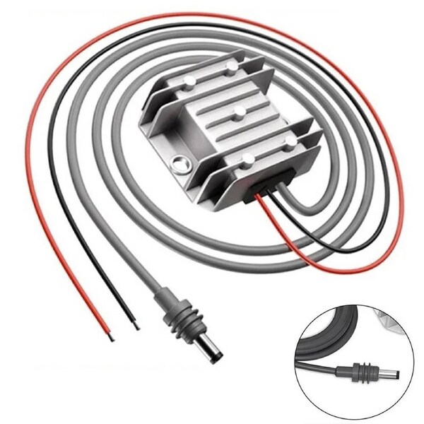 Step Up Power Adapter 12V/24V To 30V3.5A Converter W/ DC Cable For Starlink-Mini