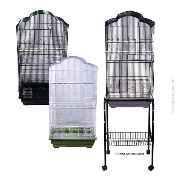 Avi One 450AL Round Top Tall Cage 46x36x90cm Assorted Colour