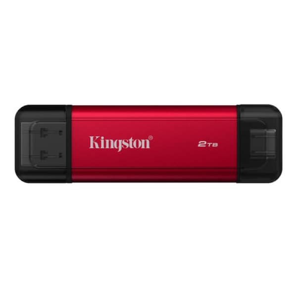Kingston 2TB Portable SSD External Drive USB 3.2 Gen 2 Type-A/Type-C 1050MB/s for Notebook Desktop Smartphone 5YR