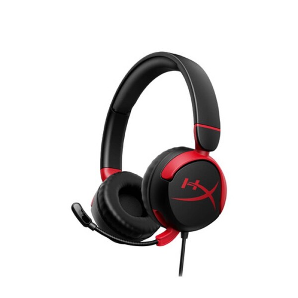 HyperX Cloud Mini Wired Over-the-head, On-ear Stereo Gaming Headset - Black - Binaural - Supra-aural - 114 Ohm - 20 Hz to 20 kHz - 120 cm Cable - Electret Condenser, Omni-directional Microphone