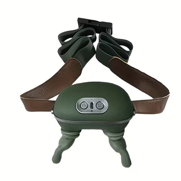 NNETM Simulated Hand Neck Shoulder Massager Green USB Heat