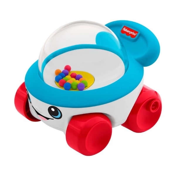 Fisher Price Classic Mini Corn Popper Vehicle Baby Activity Push Toy 6m+