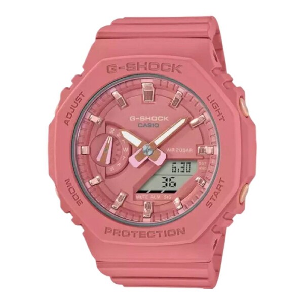 Casio G-Shock GMAS2100-4A2 Pink Womens Analog Digital Watch Resin Band