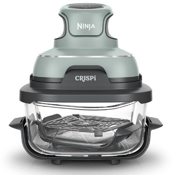 Ninja Crispi 4-in-1 Air Fryer 1700W Capacity 6L Sage Green FN101SGANZ
