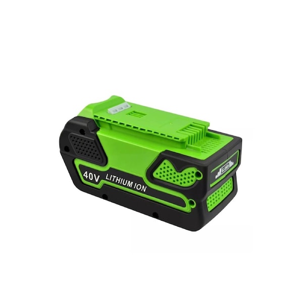 GreenWorks 40V 6.0Ah Replacement Li-ion Battery for G-MAX 29462 29472 2100702 2100202 ST40B410 1Pcs