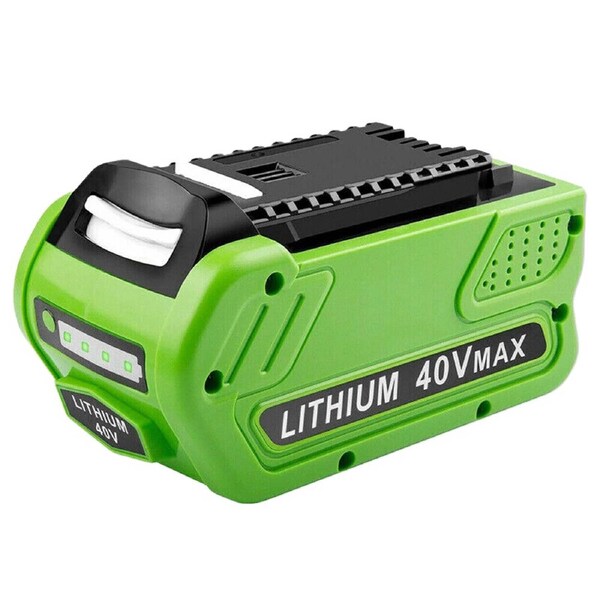 Greenworks 40V 5.0Ah Replacement Lithium G-MAX Battery For 29462 24252 29252 29472 29662 1Pcs