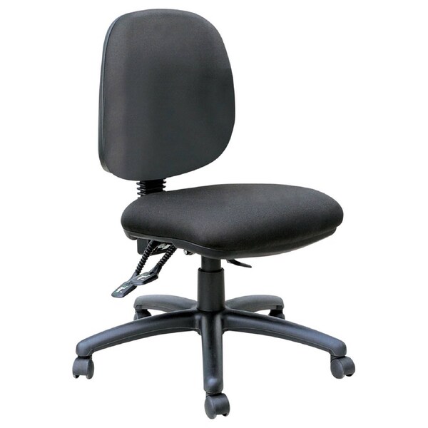 Buro Mondo Java Chair 3-Lever Mid Back Without Arms Black