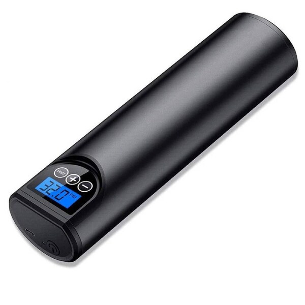 OzOffer Portable Electric Pump Car Tyre Air Pumps Tire Mini Inflator with LCD Display