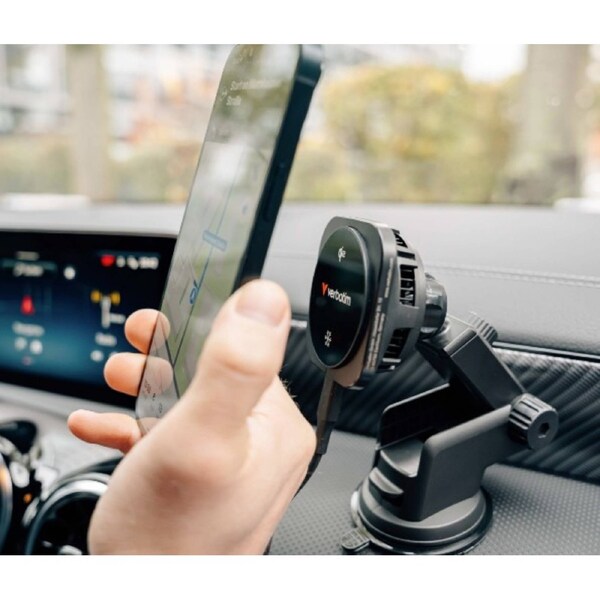 Verbatim Charge 'n' Drive Qi2 Magnetic Wireless Car Charger CND-02