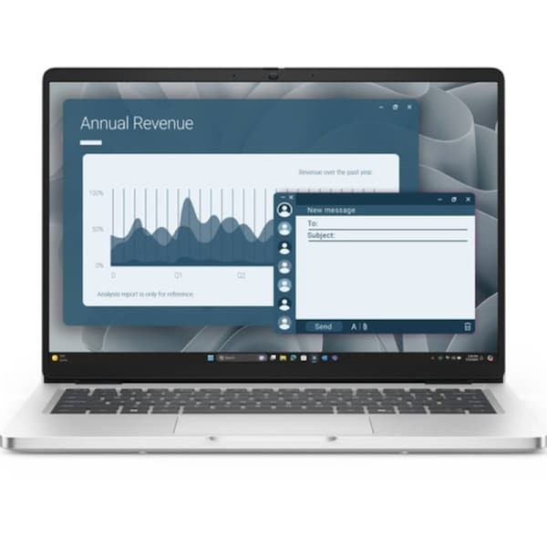 Dell Pro 14 PC14255 - 14" FHD+ 1920x1200 - Ryzen 5 Pro 340 CoPilot+ - 16GB 1x16GB - 512GB SSD - Backlit Keyboard - FHD IR Camera - 3-Cell 55W - Windows 11 Pro - 1Y ONSITE