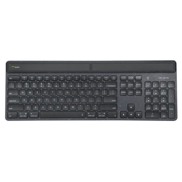Targus Keyboard - Full-size - Wireless Connectivity - Black - Bluetooth - 5 - Notebook/Tablet - PC, Mac