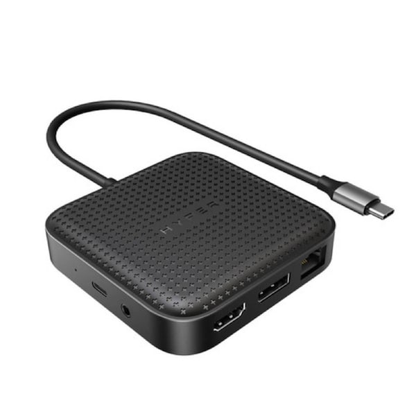 Targus HyperDrive HD583-GL USB4 Docking Station for Monitor, Notebook, Desktop PC - Black - Portable - 2 Displays Supported - 8K, 4K - 3840 x 2160 - 4 x USB Ports - 2 x USB Type-A Ports - USB Type-A