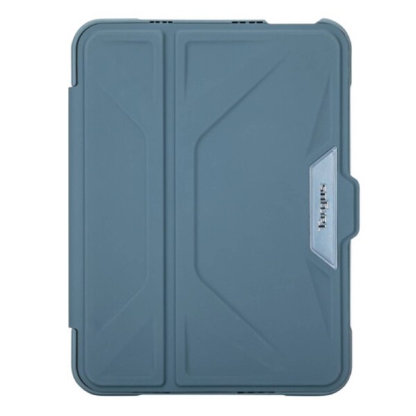 Targus Pro-Tek THZ91302GL Rugged Carrying Case (Folio) Apple iPad mini (6th Generation) Tablet - China Blue - Scratch Resistant, Shock Absorbing - 20.6 mm Width