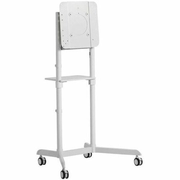 AD-TVC-70R-W executive cart for collaboration - displays to 70" and 70kg (154lb) - 90deg rotation with display attached - White