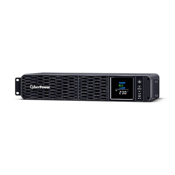 CyberPower PFC Sinewave CP1600EIPFCRM2U Line-interactive UPS - 1.60 kVA/1 kW - Rack-mountable - AVR - 8 Hour Recharge - 2.50 Minute Stand-by - 230 V AC Input - 230 V AC Output