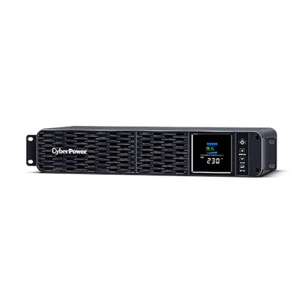 CyberPower PFC Sinewave CP1200EIPFCRM2U Line-interactive UPS - 1.20 kVA/720 W - Rack-mountable - AVR - 8 Hour Recharge - 3.40 Minute Stand-by - 230 V AC Input - 230 V AC Output