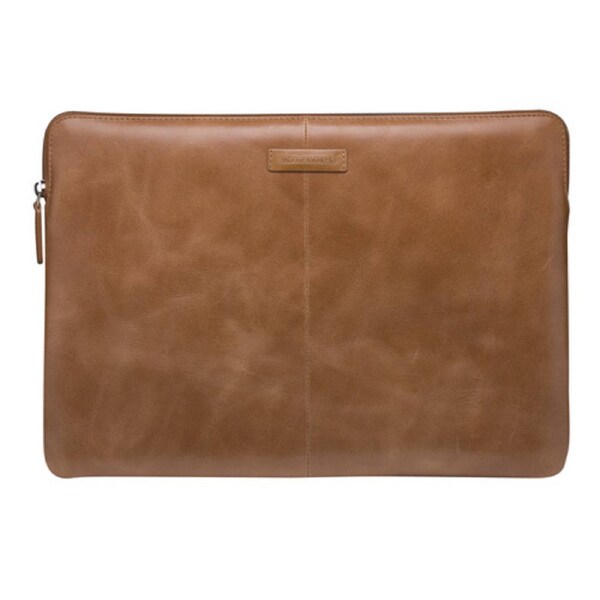 SKAGEN PRO handmade elegant leather sleeve with padded & protective interior for MacBook or PC 14 Brown