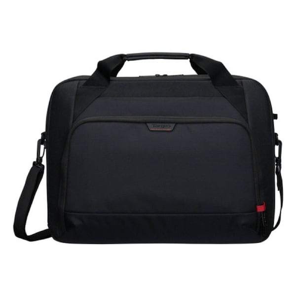Targus Classic EcoSmart CN418GL Carrying Case (Briefcase) for 43.2 cm (17") to 45.7 cm (18") Notebook - Black - Water Resistant - Polyester Body - Polyester Exterior Material
